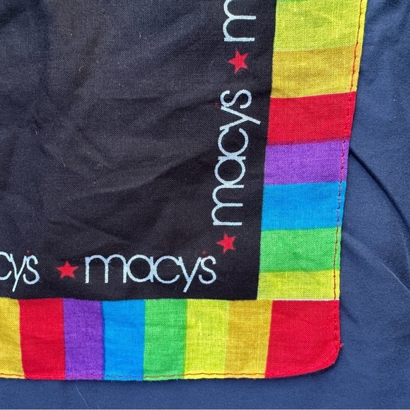 MACY’S (3 Bundle)Vintage Pride + Joy Rainbow Scarf 90’s Gay Pride Parade Rare🌈🌈🌈 - Picture 7 of 9